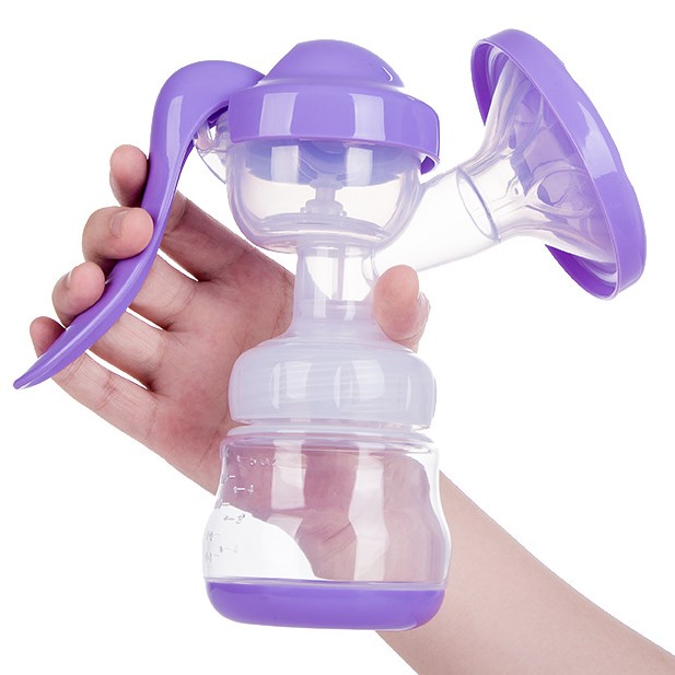 Portable Manual Breast Feeding Pump Set-BPA Free