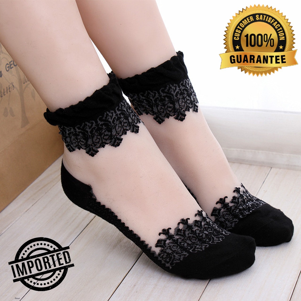 Warm Comfortable Stylish Socks Cotton Bamboo Fiber Garbage Socks For Women